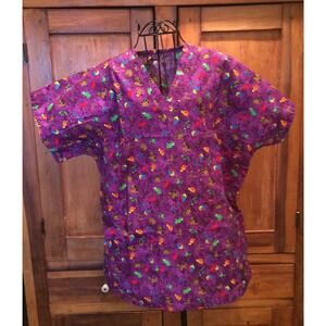 Scrub Tops MEDIUM Size Handmade Doctor Veterinarian Nurse Office